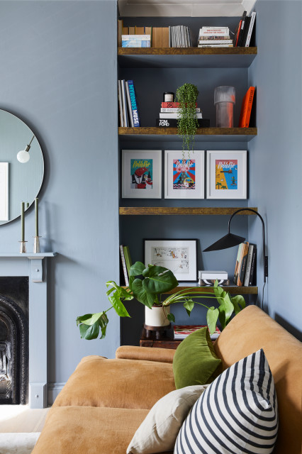 Crouch End Apartment trendy-dagligstue