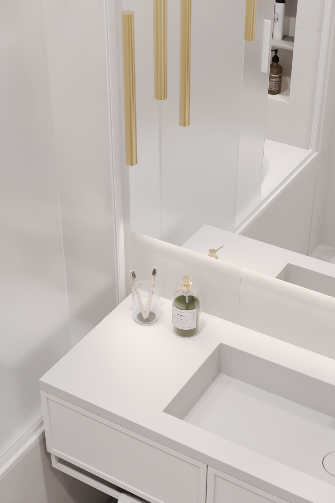 Белый интерьер