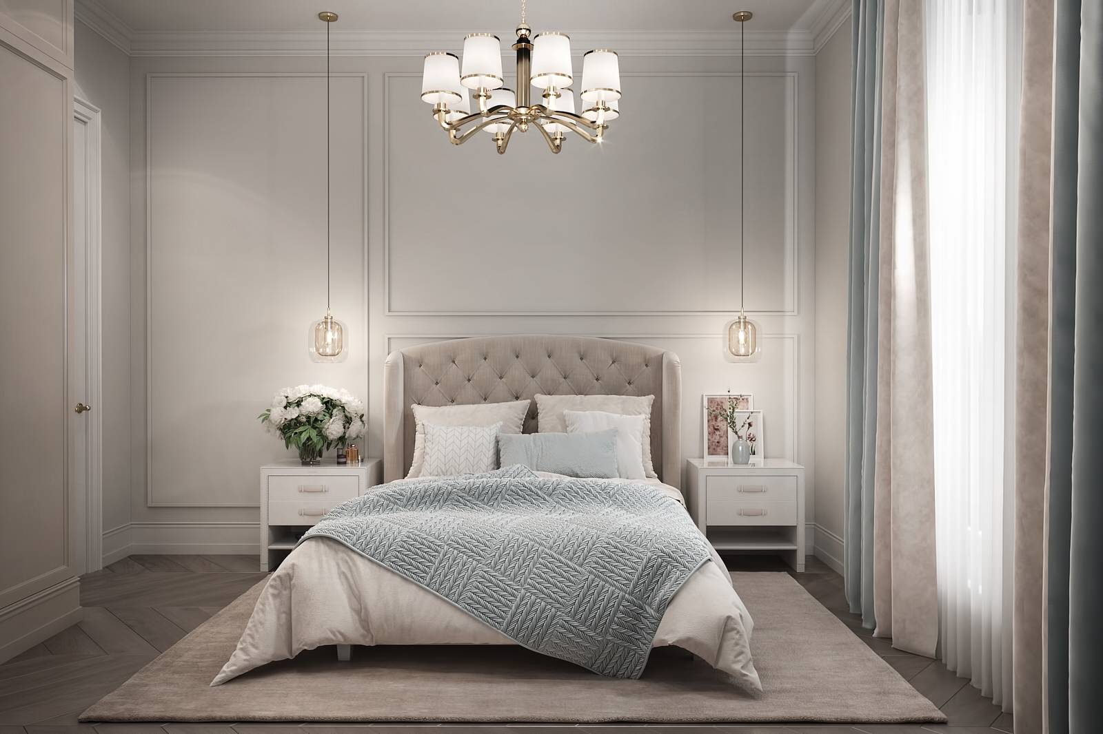 Визуализация интерьера дома в Немецкой деревне