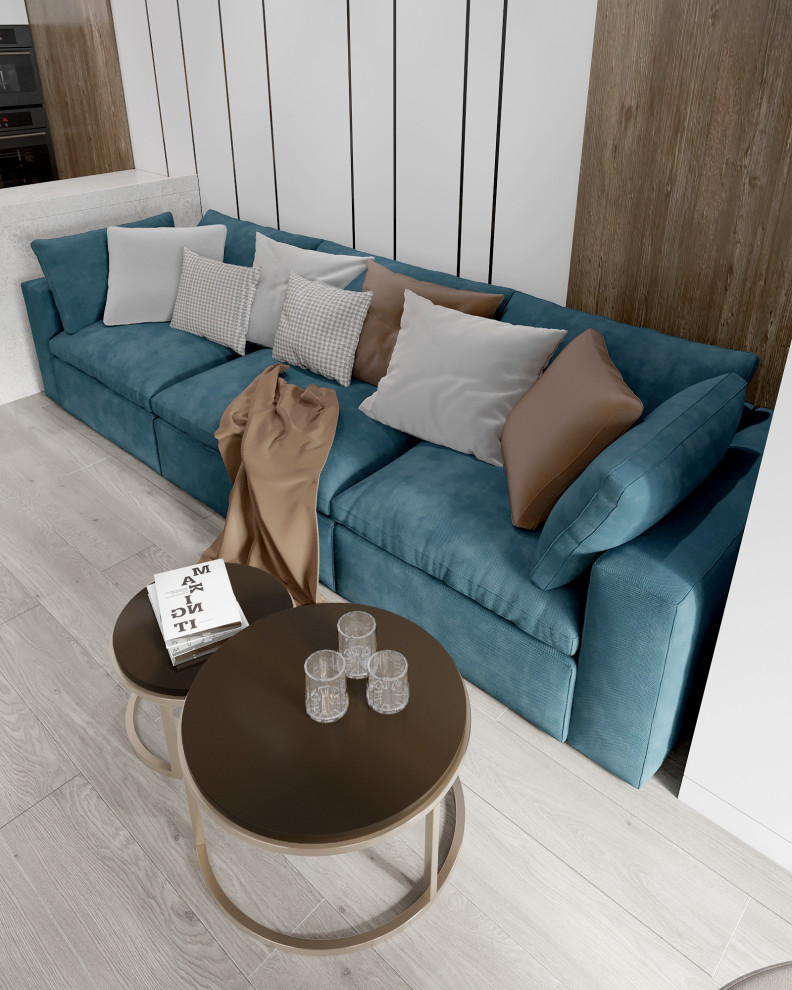 Дизайн проект в ЖК "Аквамарин"