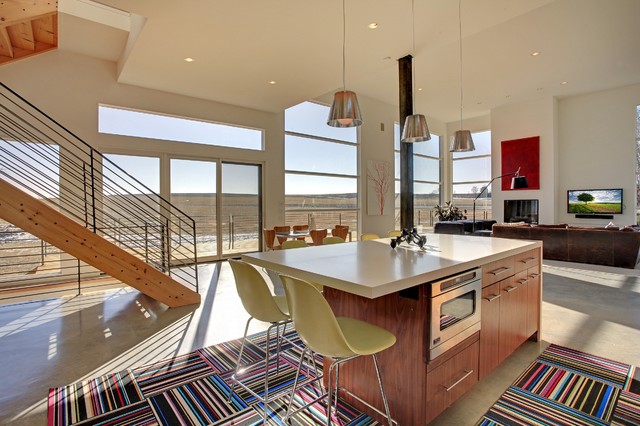 Geometric Home moderno-cucina