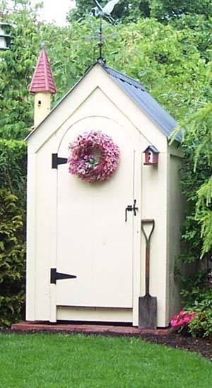 Shed kits - non working outhouse style shed - Traditional ...