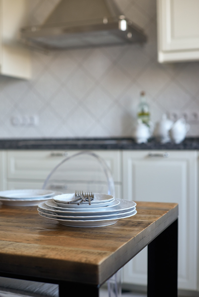 Гостиная-столовая для Кати Гордон. Дизайнер Марина Зверева