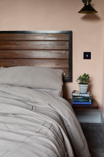 Master Bedroom; Lewisham Full Flat Refurb industrial-bedroom