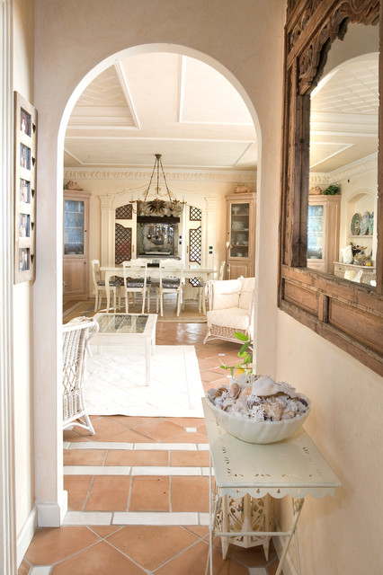 A couple of contemporary residential villas in Italy on Garda Lake mediterranean-living-room