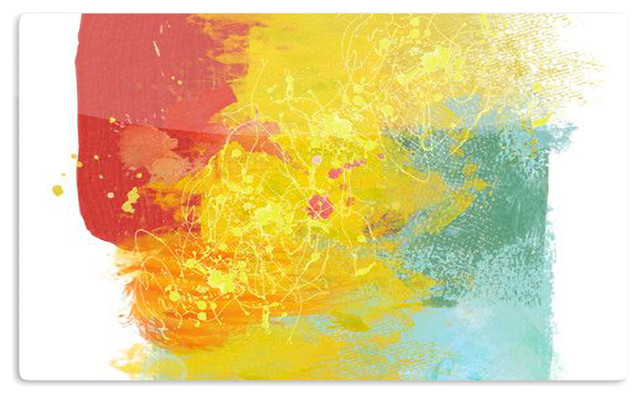 Oriana Cordero "Medley" Colorful Paint Aluminum Magnet