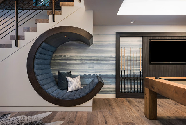Seashell contemporary-games-room