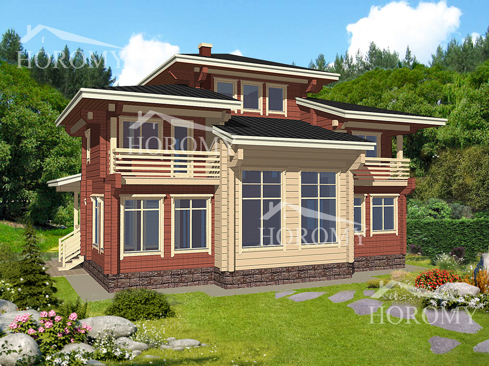 Проекты домов из клееного бруса