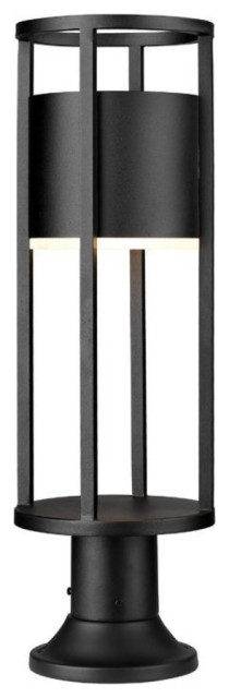 Z-Lite 517PHM-553PM-LED Luca 24" Tall LED Post Light - Transitional ...
