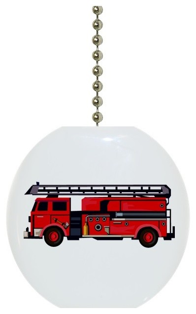 Fire Ladder Truck Ceiling Fan Pull Traditional Ceiling Fan
