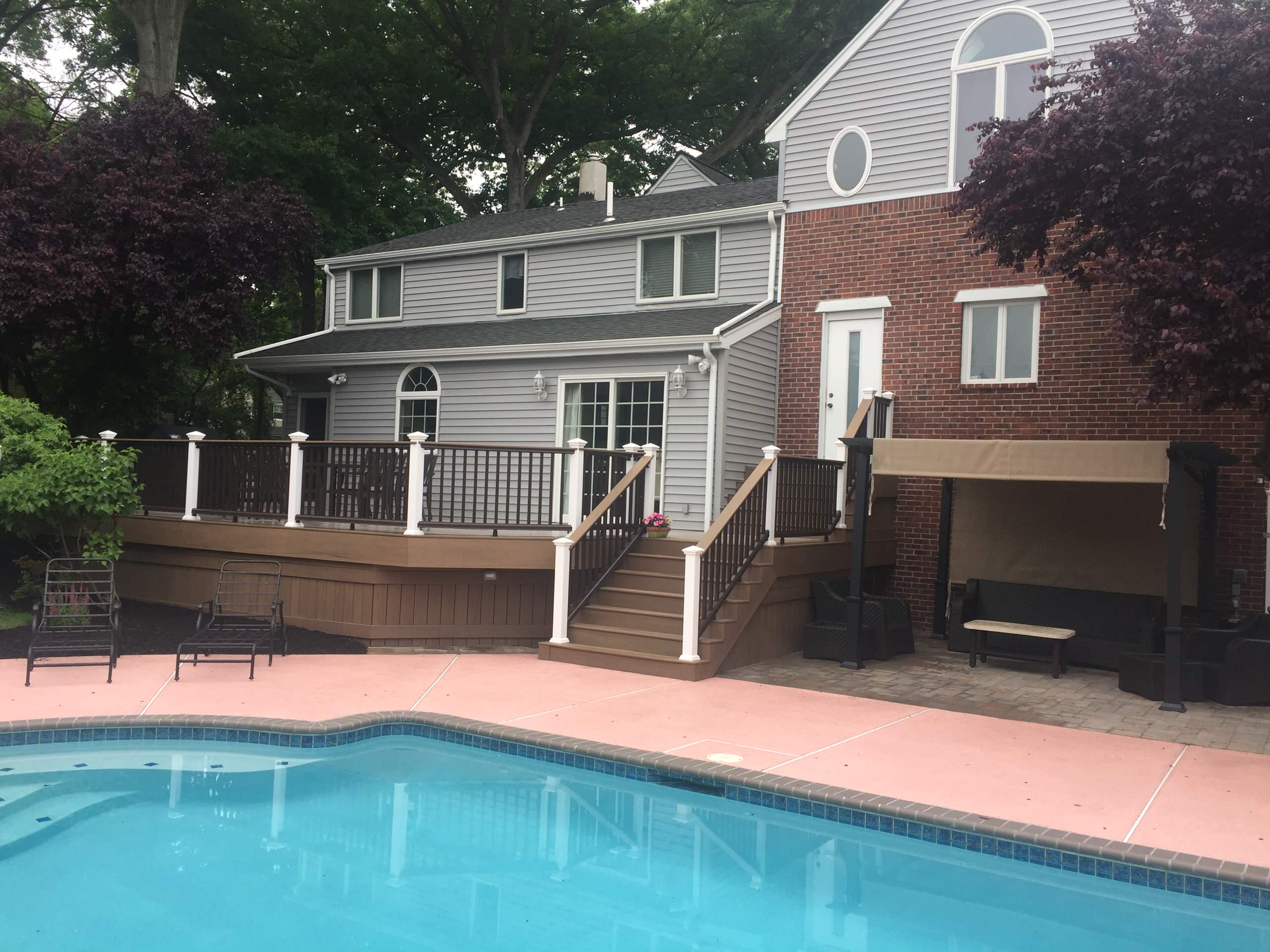 Patio deck renovation