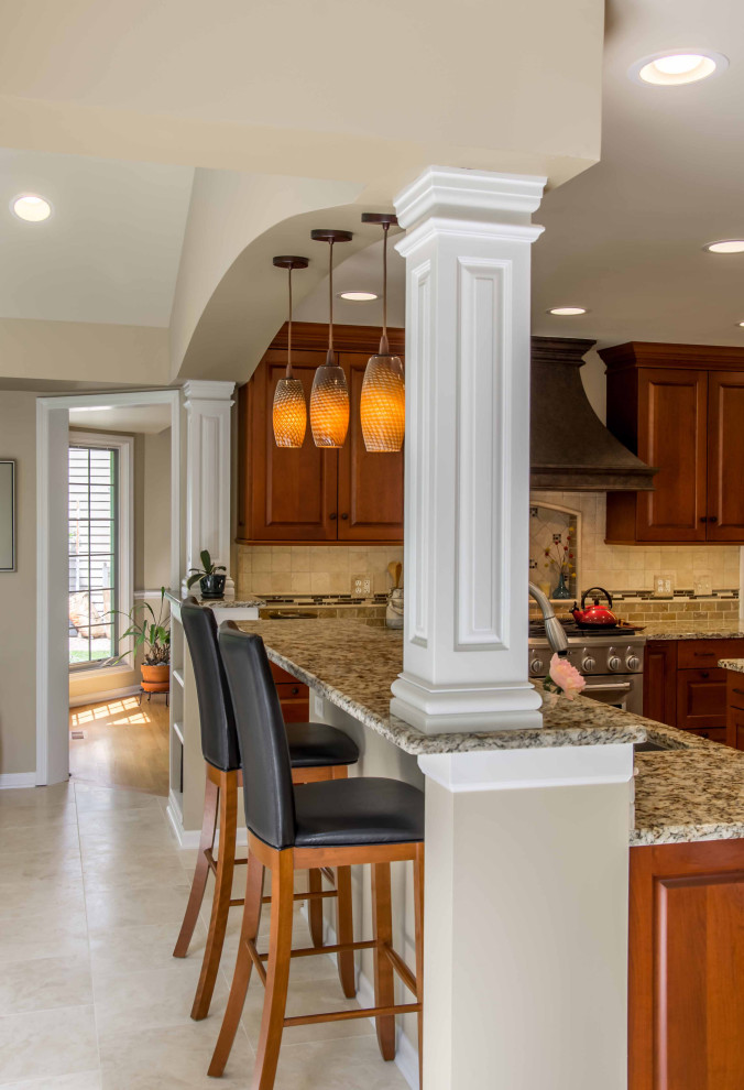 Double Island Kitchen & Sunroom