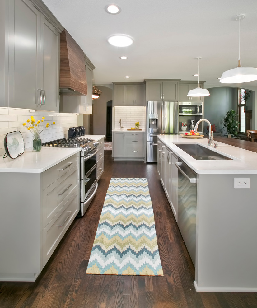 Kitchen - transitional kitchen idea in Minneapolis
