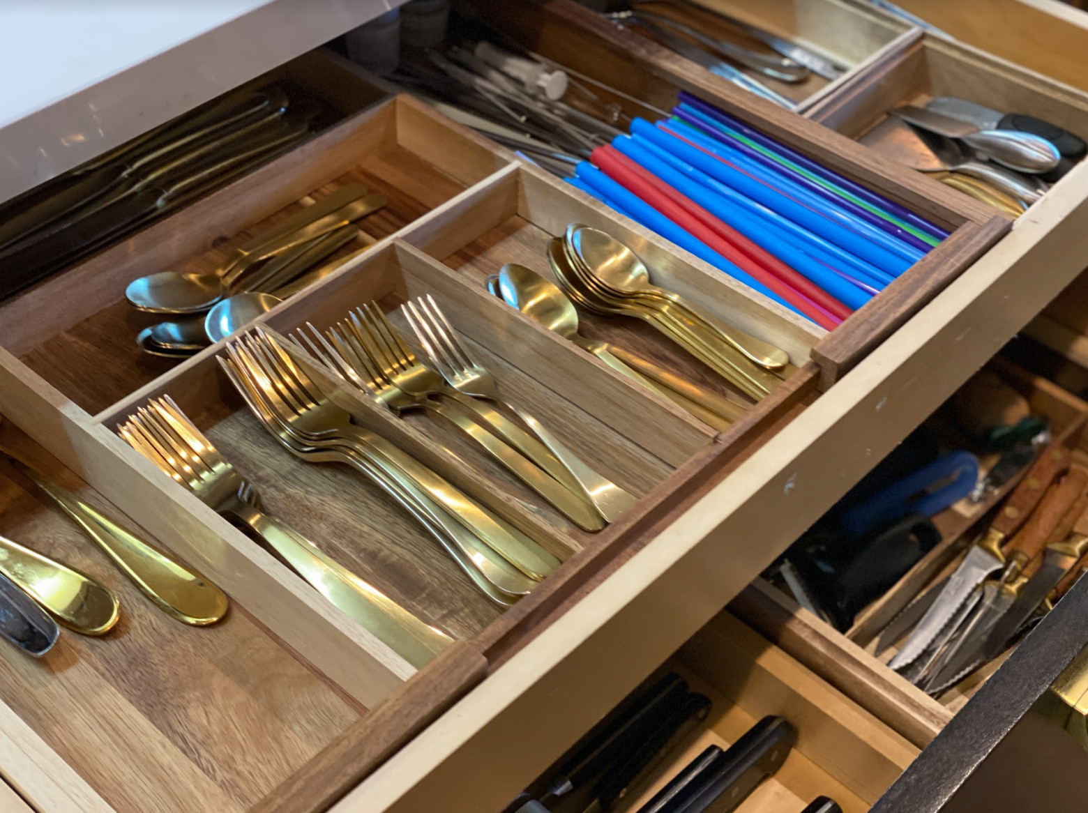 Kitchen Drawer Organization