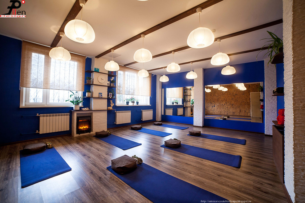 Дизайн студии Йоги и массажа Мяtа
