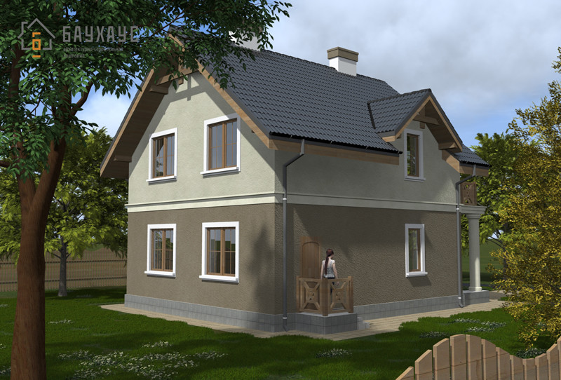 Проект дома Бау 40