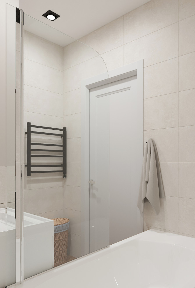 Проект однокомнатной квартиры «Яркий СКАНДИ» для прекрасной молодой особы