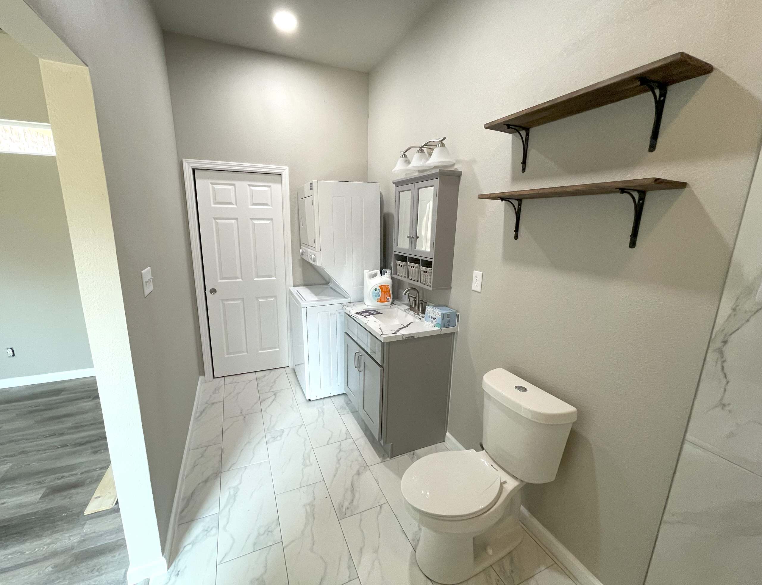 Convert Pool house to a MIL suite