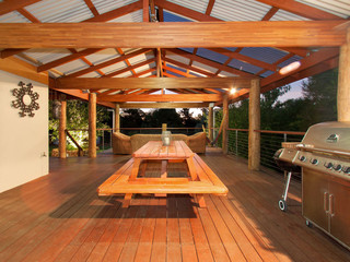 Lesmurdie Alfresco Pool Room Rustic Perth By Element Construction Wa Pty Ltd Houzz Au