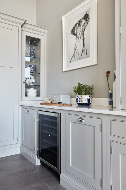 Blue Fitted Kitchen contemporary-kitchen