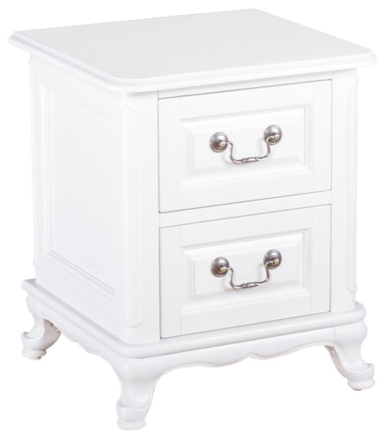 Oseasons Provence Birch Bedside Table - Contemporary ...