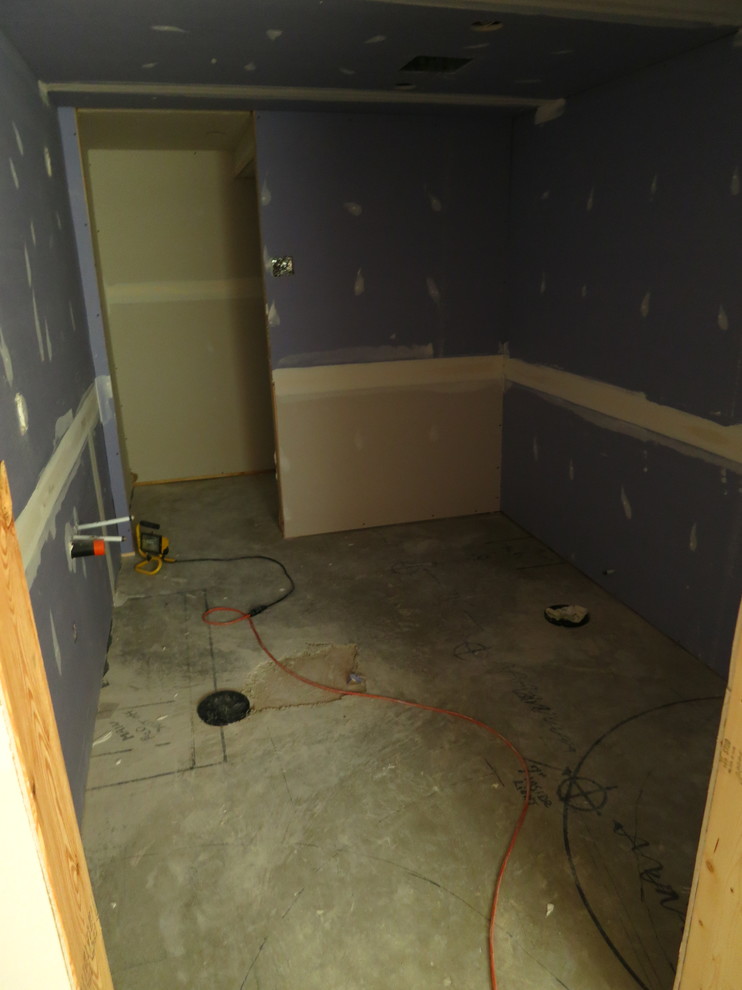 Need help with new basement bathroom