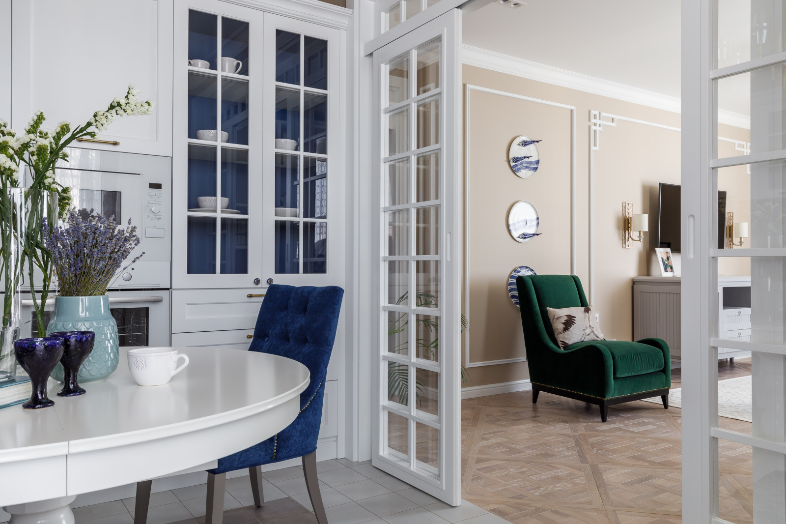 Фото реализованного проекта - Квартира для мамы.