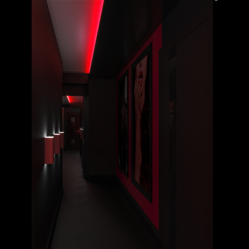 Дизайн интерьера арт-отеля INFINITY