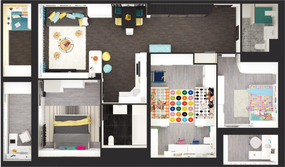 ЖК МЕЛЬНИКОВА 3К квартира 110 м2