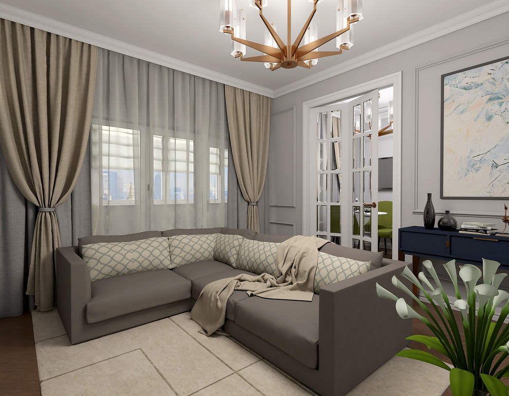 Московская квартира в панельном доме 38 м.кв.