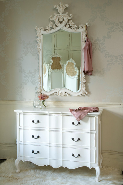 Provencal Classic White French Chest Of Drawers Traditional