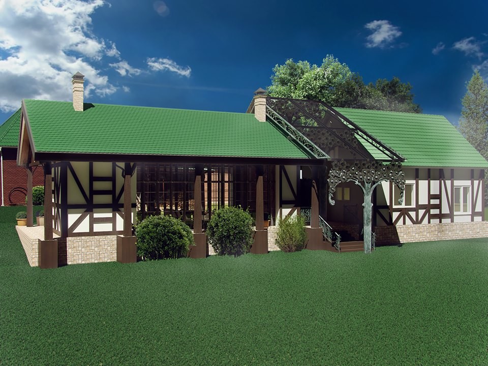 Павильон с летней столовой