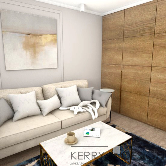 Гостиная в современном стиле 16 кв м