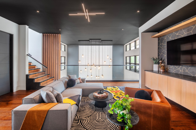 Loft contemporary-family-room