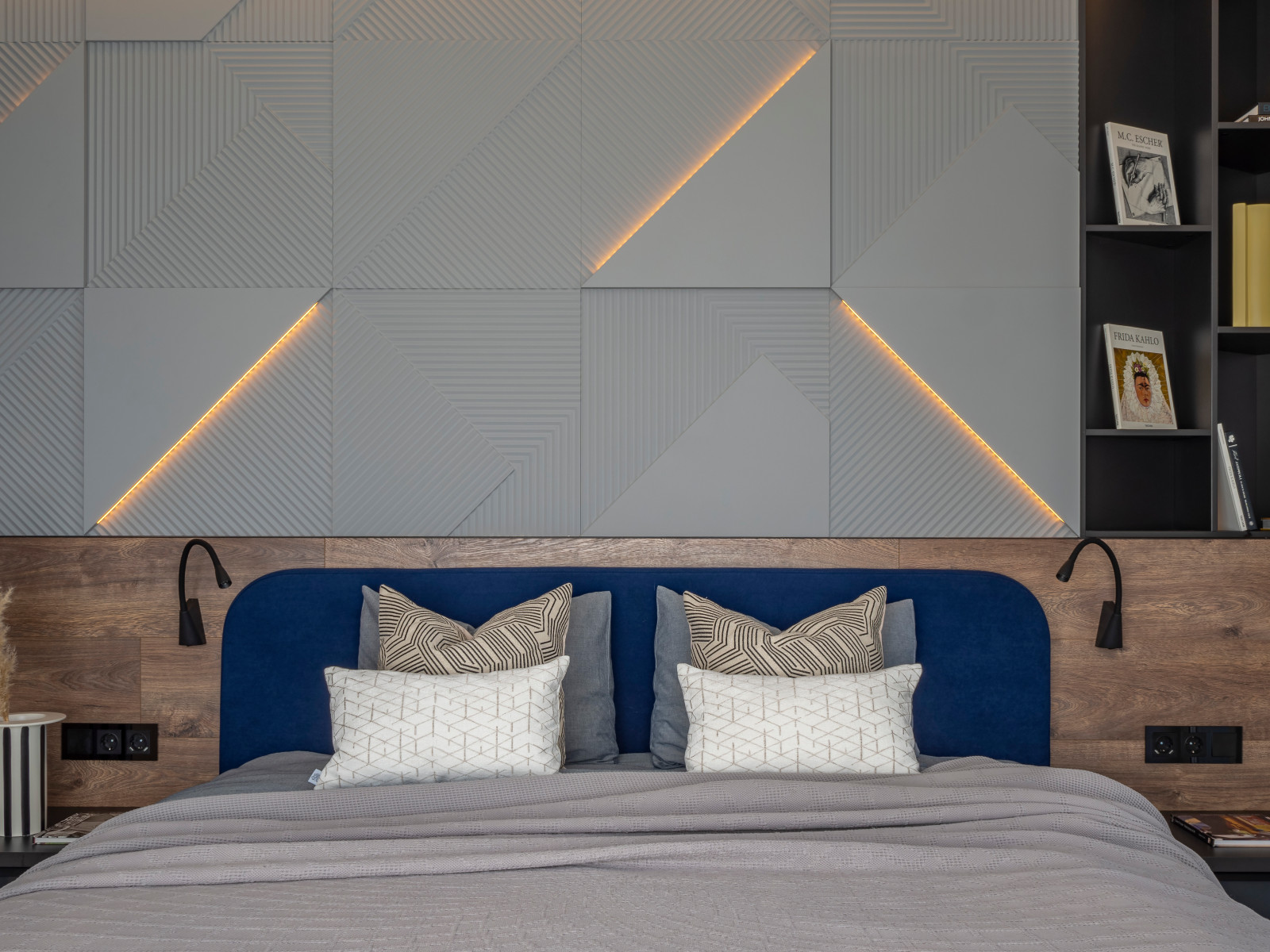 Серо-бежевый минимализм в ЖК Пушкин