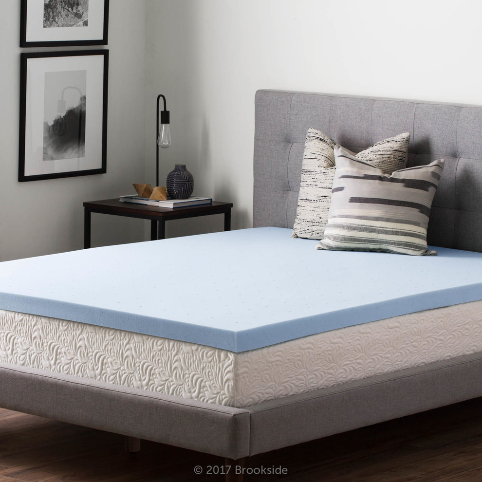 Brookside 2.5" Gel Infused Memory Foam Mattress Topper ...