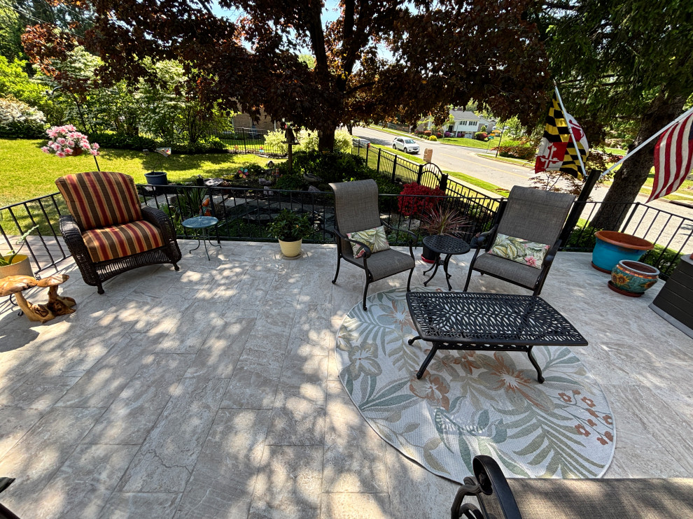 Elegant Entryway and Patio Hardscape Upgrade