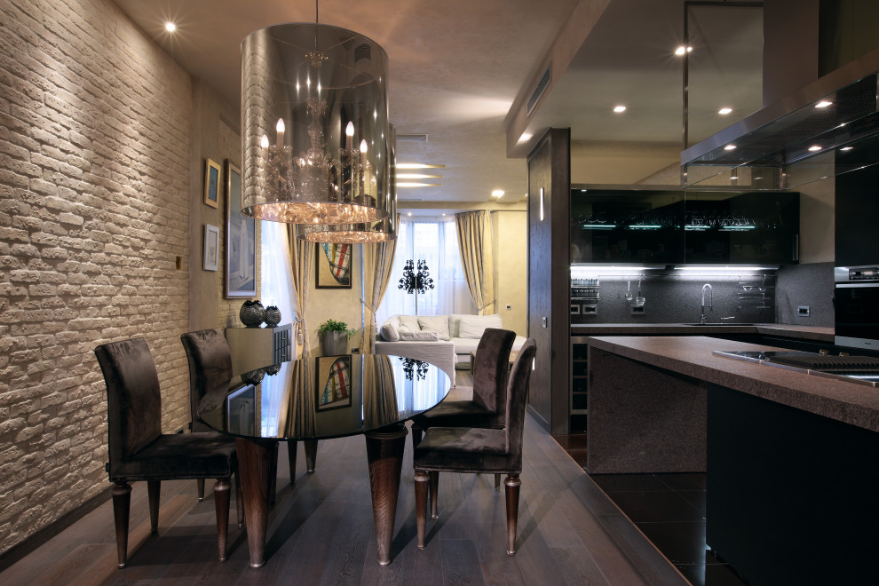 Интерьер 2-х этажной квартиры на Андреевской набережной