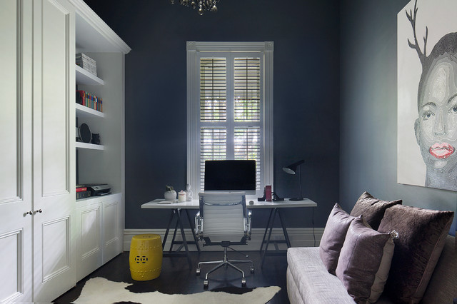 Prahran Residence eclectic-home-office