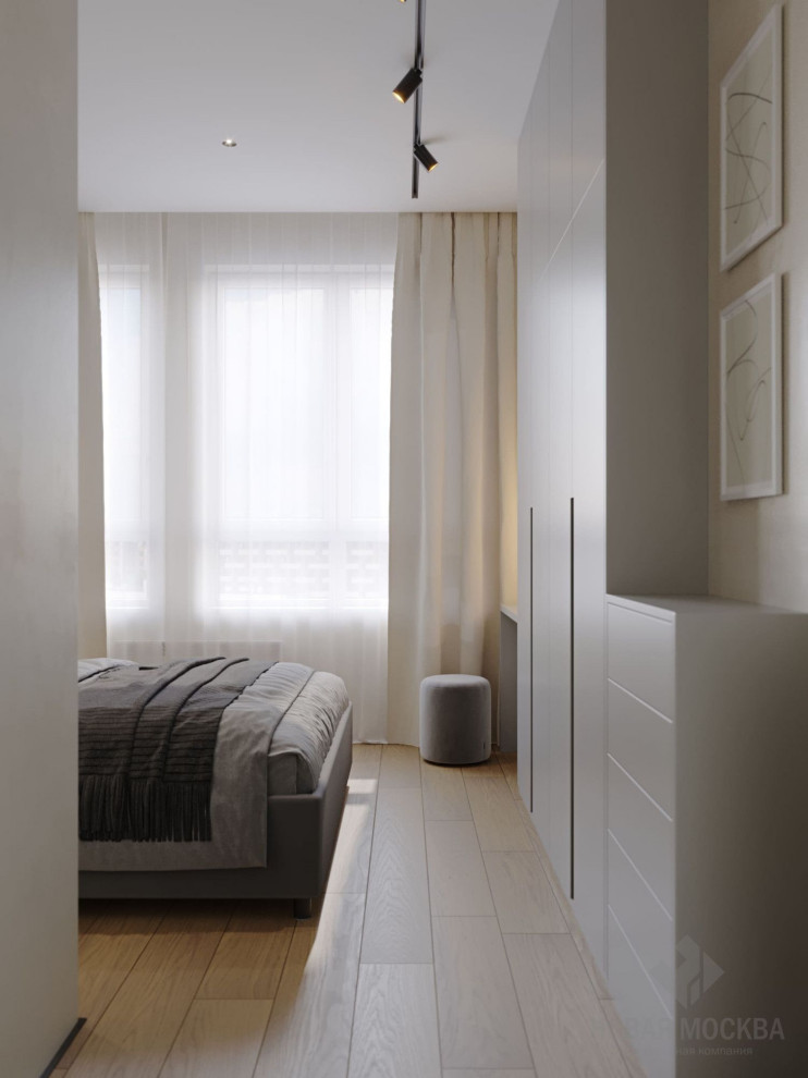 Дизайн однокомнатной квартиры по адресу: улица Эдварда Грига, дом 14