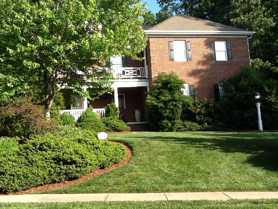 Homes built around Chapel Hill, North Carolina