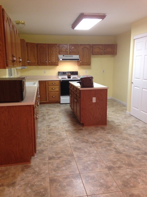 Cabinet above refrigerator