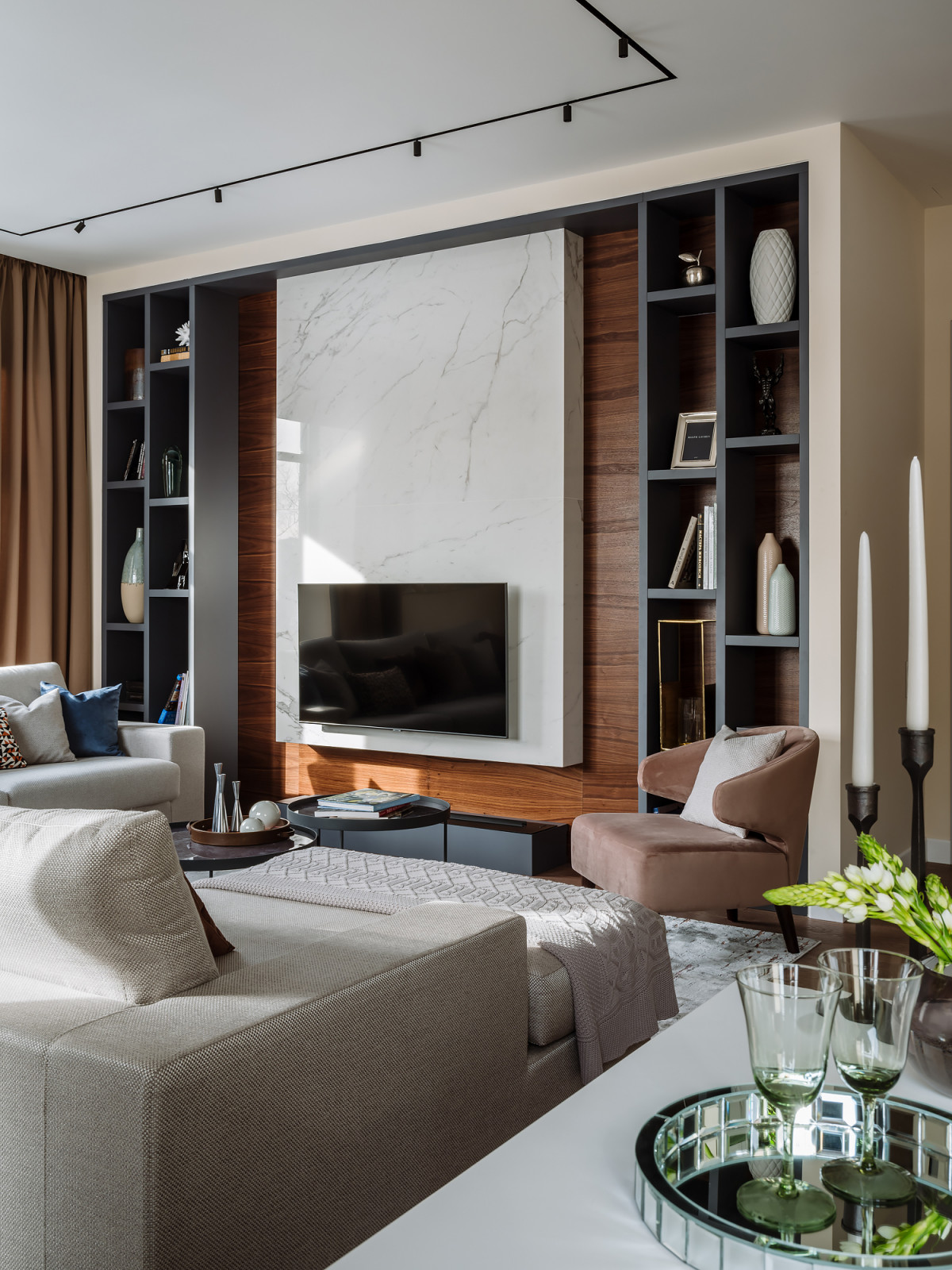 Стилизация квартиры в ЖК Суббота