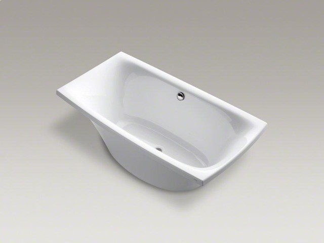 KOHLER White Escale® 72" X 36" Freestanding Bath