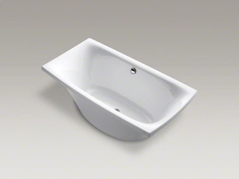 KOHLER White Escale® 72" X 36" Freestanding Bath