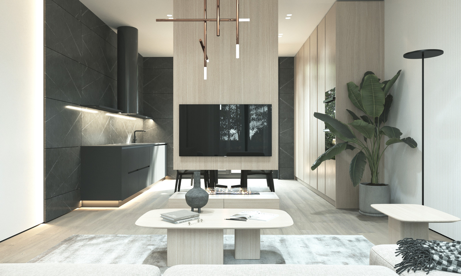 Визуализация интерьера для компании