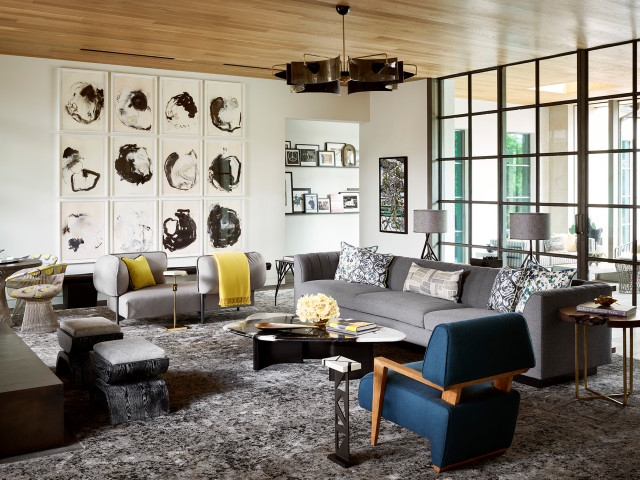 Drane Drive Residence contemporary-vardagsrum