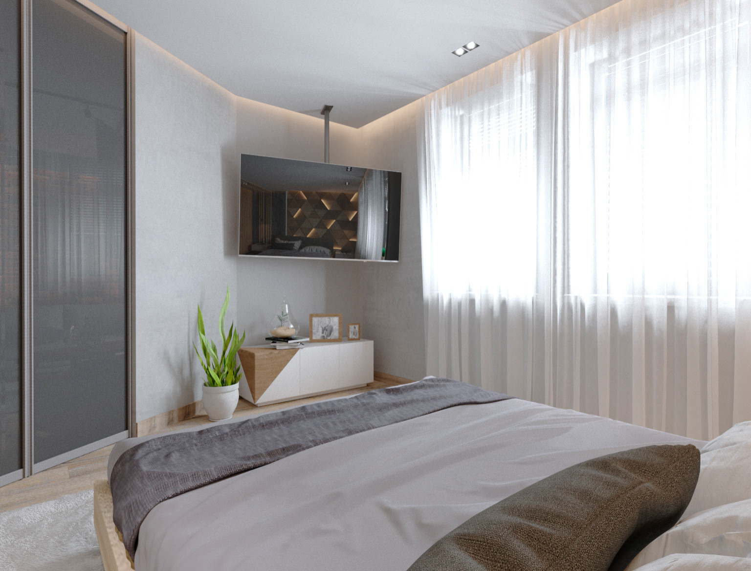 Дизайн проект в ЖК Город