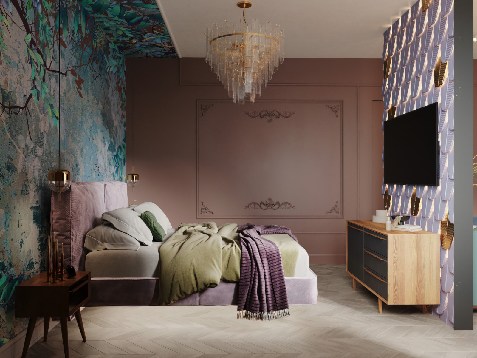 Четырехкомнатная квартира в ЖК Платинум