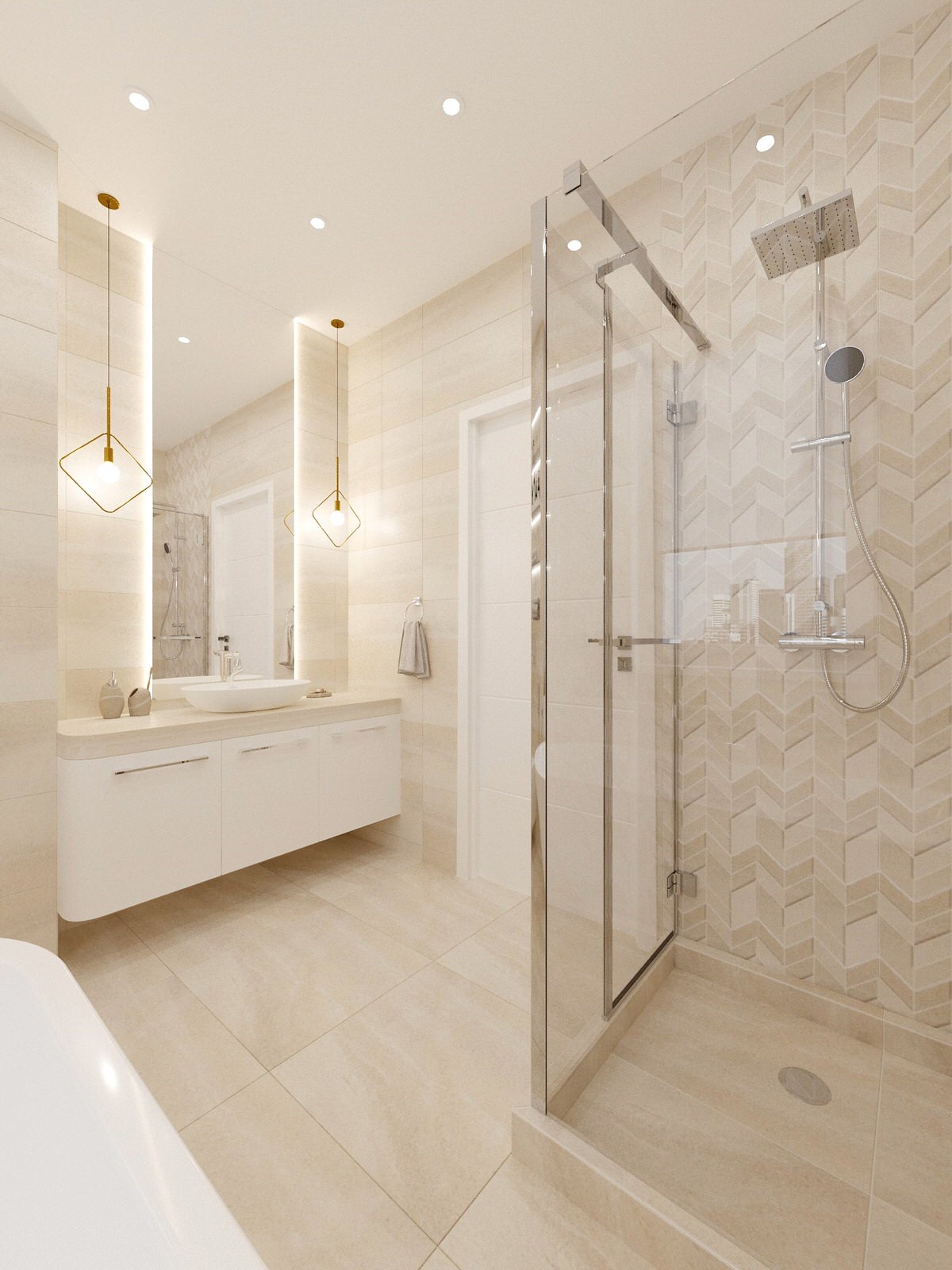 Трехкомнатная квартира.